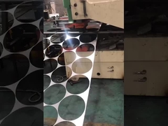 สัญญาณการจราจร 3000 ซีรีส์ โลหะกลมแผ่นเบา 1.0mm x 350mm DC