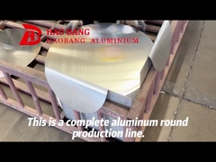 H12 อลูมิเนียมกลมวงกลมแผ่นแผ่นสําหรับป้ายเตือนทาง 1050