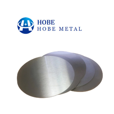 ผิวที่เสร็จสิ้น 1.0mm 6082 T6 แอลูมิเนียมแผ่นวงกลมถังทําอาหาร แอลูมิเนียมแข็งกลมจาน