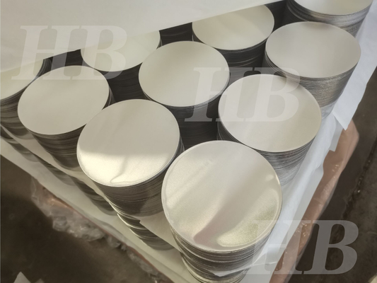 ความหนา H14 / H24 1000 ซีรีส์ อลูมิเนียมแผ่นกลมหนา 2.6mm สําหรับป้ายเตือนการจราจร