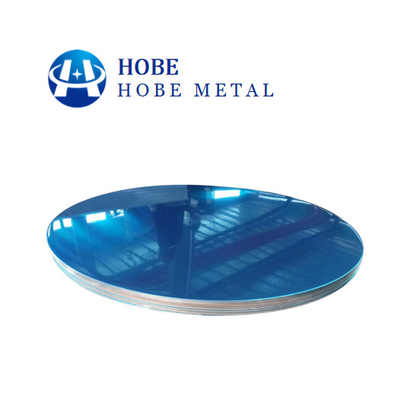 ความหนา H14 / H24 1000 ซีรีส์ อลูมิเนียมแผ่นกลมหนา 2.6mm สําหรับป้ายเตือนการจราจร