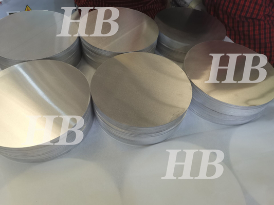 HO H12 1100 เกรดอะลูมิเนียม Disc ขาดสแตนเลส เครื่องครัว ด้านล่าง 0.5 - 6.0 มม