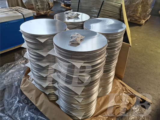 ความหนา 3 มิลลิเมตร 1100 วงกลมอลูมิเนียม DC โลลเลสสําหรับการทํากระถางเครื่องครัว