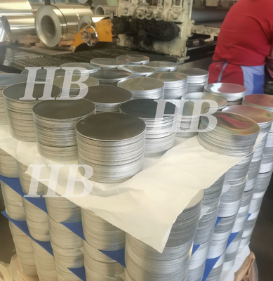 3 มิลลิเมตรหนา 1100 อลูมิเนียมวงกลม Dc โลลเลสสําหรับการทํากระถางเครื่องครัว