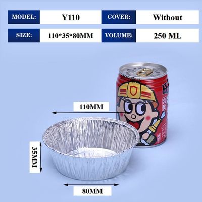 เหมาะสําหรับกล่องอาหารอัลลูมิเนียมระดับอาหารในอุตสาหกรรมอาหาร บริการที่กําหนดเอง ด้วยการสนับสนุนโรงงานมืออาชีพมากกว่าสิบปี