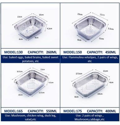 สีทองผนังเรียบ โฟลยอลูมิเนียม ถังอาหารกับฝาปิดปิด ปลาสติก CREC620 Yysm