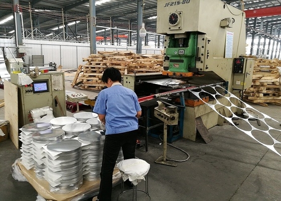 ป้ายจราจร 1100 อลูมิเนียมวงกลม H14 มิลล์เสร็จสิ้น 900mm