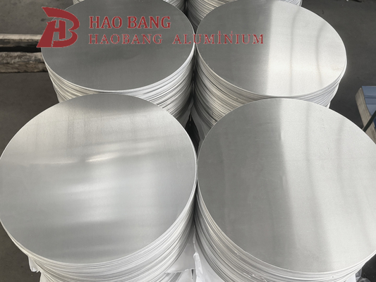 HO 1060 1070 1100 เกรดอลูมิเนียมกลม Disc 0.6mm ความหนา สําหรับเครื่องครัว