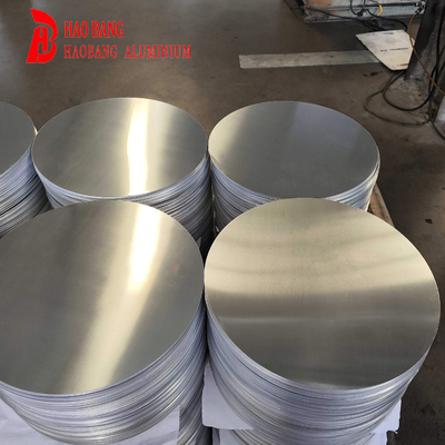 ความบริสุทธิ์ 99.5% อลูมิเนียมวงกลมแผ่น 1050 3003 สําหรับการวาดลึกและ anodizing