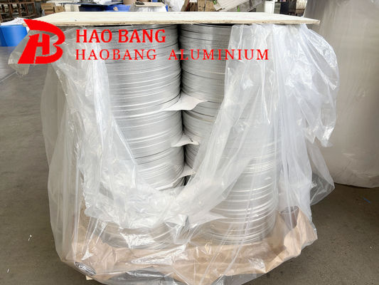 วงกลมอลูมิเนียมสีเงินทนสนิม 1080/1100 0.3-6.0 มม. สำหรับอุปกรณ์ตกแต่ง