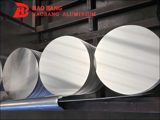 1050 1100 1060 อลูมิเนียมวงกลม กว้าง 80mm-1600mm ความหนา 0.3-6.0mm ปรับแต่ง