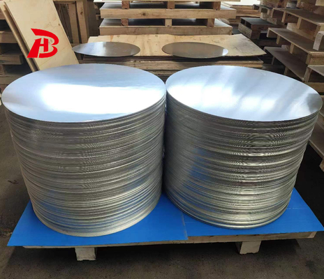 HO 1060 1070 1100 เกรดอลูมิเนียมกลม Disc 0.6mm ความหนา สําหรับเครื่องครัว