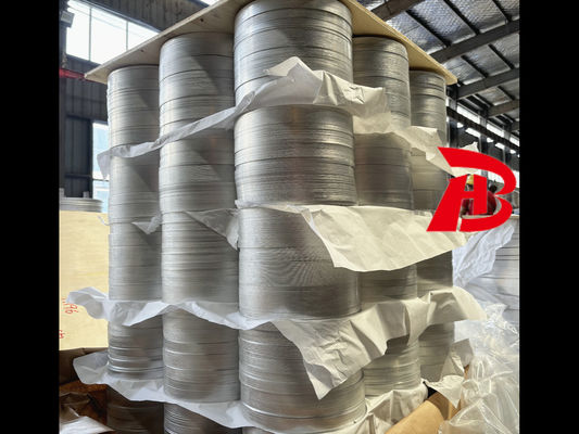 ผลงานที่มั่นคงและพื้นผิวแมท แอลูมิเนียมแผ่นกลม 1080/1100 Φ80-1600MM สําหรับการผลิตแผ่นเครื่องมือ