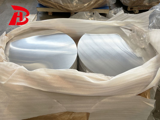 แผ่นกลมอะลูมิเนียม ตัดง่าย เชื่อมได้ 1050/1060/1080/1100 Φ80-1600MM 0.3-6.0MM สำหรับส่วนประกอบเครื่องใช้ไฟฟ้า