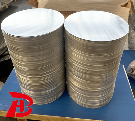 3003 astm b209 dc แอลูมิเนียมแผ่นวงกลมโลหะกลมสําหรับเครื่องครัว