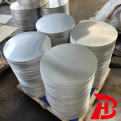 3003 astm b209 dc แอลูมิเนียมแผ่นวงกลมโลหะกลมสําหรับเครื่องครัว