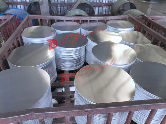 แผ่นอลูมิเนียมวงกลมและแผ่นกลมแบบปรับแต่งได้ ความหนา 0.3 ถึง 6 มม. และเส้นผ่านศูนย์กลาง 80 ถึง 1600 มม. สำหรับการใช้งานในเครื่องครัว