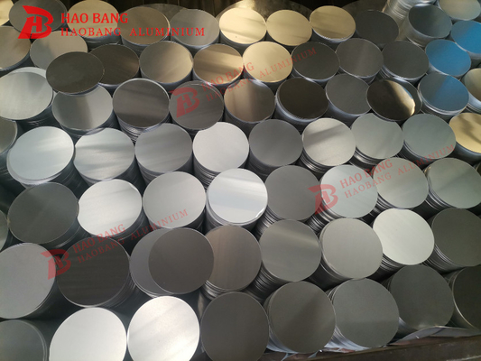 3003 astm b209 dc แอลูมิเนียมแผ่นวงกลมโลหะกลมสําหรับเครื่องครัว