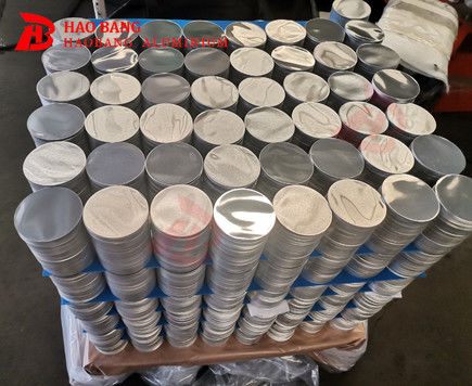 อลูมิเนียม Discs วงกลมปรับปรุงสําหรับการใช้งานเครื่องครัวต่าง ๆ ที่มีความหนาตั้งแต่ 0.3 ถึง 6 มิลลิเมตร