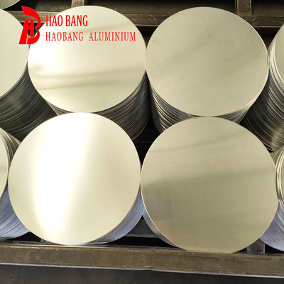 3003 astm b209 dc แอลูมิเนียมแผ่นวงกลมโลหะกลมสําหรับเครื่องครัว