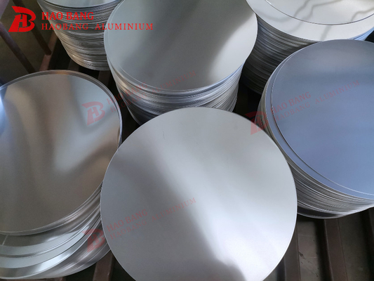 1100 ซีรี่ย์ อลูมิเนียมวงกลมไม่ติดกลม Disc สําหรับถัง