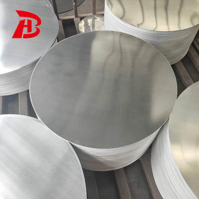 GB/T3880 ASTM B209 มาตรฐาน 1 ซีรี่ย์กลมอลูมิเนียมสําหรับเครื่องปรุงอาหารผิวเรียบ