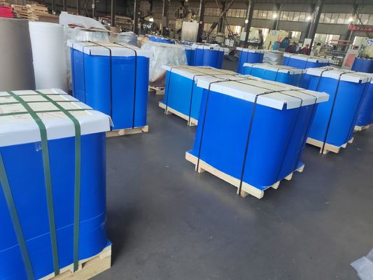 วงกลมอลูมิเนียมตามสั่ง กว้าง 100-1000 มิลลิเมตร ด้านผิวเรียบ ลายลึกสําหรับการสแตมปิ้งอุตสาหกรรม