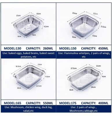 Suitable for food-grade aluminum lunch boxes in the catering industry, customized service, with over ten years of professional factory support