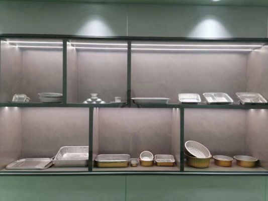 ภาชนะอาหารฟอยล์อะลูมิเนียมรีดเย็น เส้นผ่านศูนย์กลาง 500 มม.