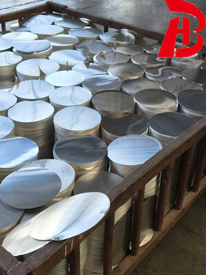 Smooth Surface High Flatness Aluminum Disc 1050 1060 3003 Alloy, 0.3–6mm Thick, Custom Size Aluminum Blank for Lamp Cover & Pots