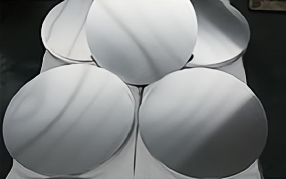 Uniform Silvery Aluminum Circles 1050 Alloy 80-1600MM Dia for Lighting Reflectors and Industrial Use