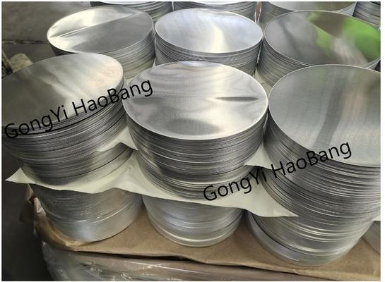 Gleaming Silvery Aluminum Circles 1080/1100 0.3-6.0MM for Household Renovation