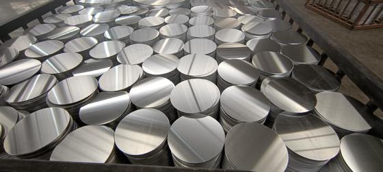 Smooth Surface High Flatness Aluminum Disc Custom Size Blank for Lamp Cover & Pots