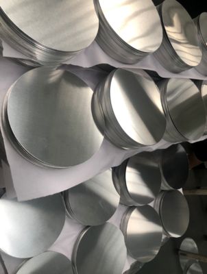 Smooth Surface High Flatness Aluminum Disc 1050 1060 3003 Alloy, 0.3–6mm Thick, Custom Size Aluminum Blank for Lamp Cover & Pots
