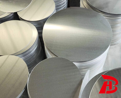 Aluminum Circles 1050 Silvery Reflective 80-1600MM For Lighting Fixtures