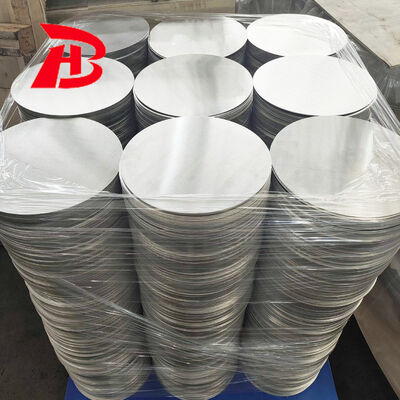 วงกลม / ดิคอลูมิเนียมสําหรับเครื่องทําอาหาร กว้าง 80 - 1100 มิลลิเมตร ความหนา 0.5 - 6 มิลลิเมตร มีในคลังโรงงาน