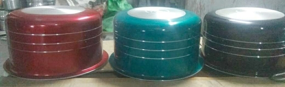 ราคาดี ขายดีที่สุด สีเคลือบกลมอลูมิเนียมสําหรับสต็อคโพท