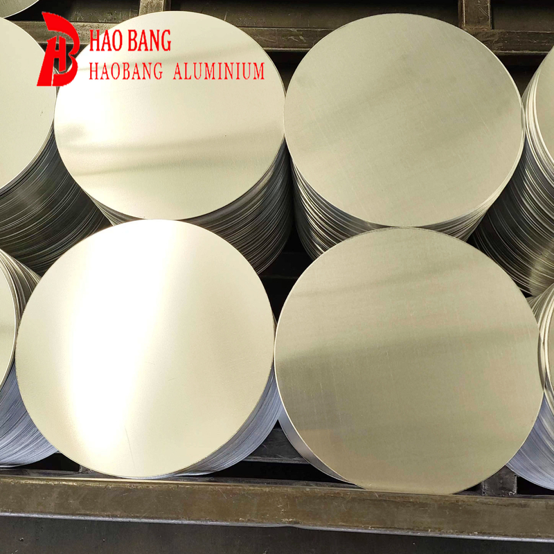 3003 astm b209 dc แอลูมิเนียมแผ่นวงกลมโลหะกลมสําหรับเครื่องครัว
