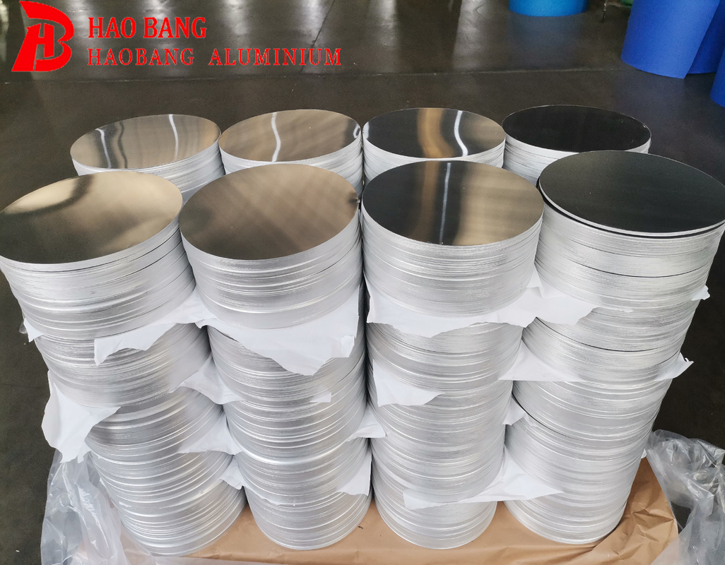 แผ่นกลมอลูมิเนียม คุณภาพสูง 1050 1060 1100 แผ่นกลมอลูมิเนียมสําหรับเครื่องครัวและเครื่องครัว