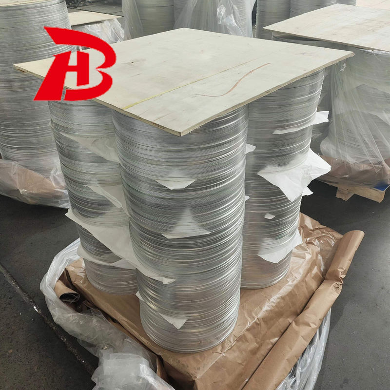 วงกลมและแผ่นอะลูมิเนียม 3105 ซีรีส์ ความหนาสม่ำเสมอ ขนาดเส้นผ่านศูนย์กลาง 80-1600 มม. สำหรับการตกแต่งสถาปัตยกรรม