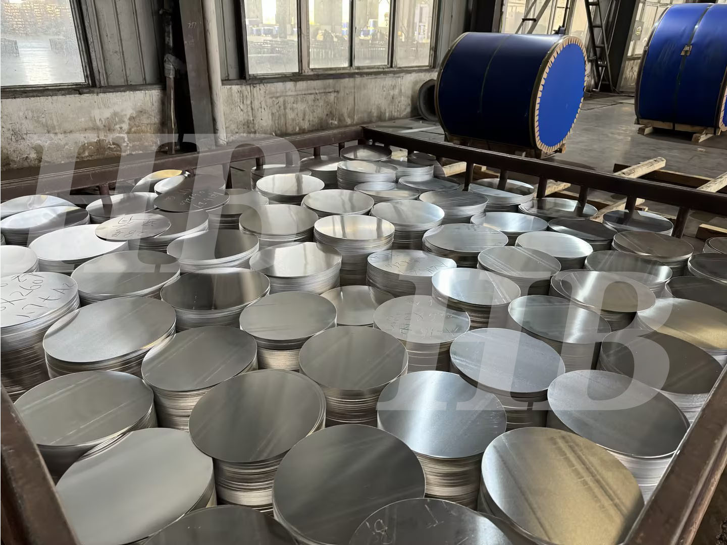 เพียว 1050 เครื่องครัวอะลูมิเนียมวงกลม H14 1/4 Hard Alloy Silvery Plain Surface