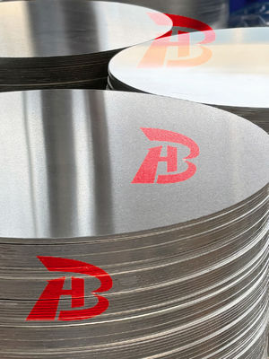 High Flatness 1050/3003 Alloy Aluminum Disc Deep Drawing Crack Resistant with Custom Diameter 300-650mm for Industrial Stamping